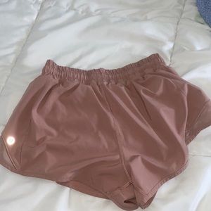 PINK LULU LEMON SHORTS